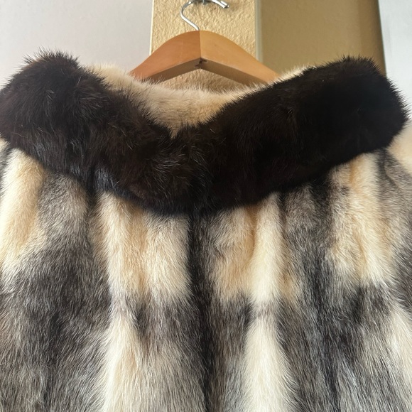 Rare Cross Mink Vintage Fur Stole - Picture 5 of 7